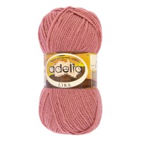 Пряжа ADELIA LIRA 100\% акрил 10 шт. х 50 г 200 м №08 античная роза