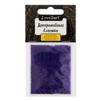 Love2art Декоративные блестки GLIS-01 1 мм 5 х 5 г 4.5 мл № 23 фиолетовый/purple