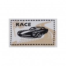 Gamma HNP-3 Нашивка полиэстер 10 шт 03-1 race 3х5 см