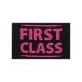HNP-1 Нашивка полиэстер 10 шт 01-5 first class 2.4х3.9 см
