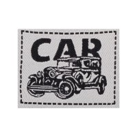 Gamma HNP-1 Нашивка полиэстер 10 шт 01-6 car 3.5х4.5 см