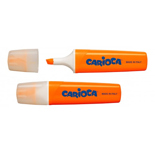 Carioca Текстовыделитель Memolight 5 мм перо круглое 10 шт. 42875/35 оранжевый