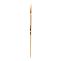 Кисть белка "Mr.Painter" SQR 301-02 круглая 5 шт короткая ручка №02