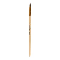 Кисть белка "Mr.Painter" SQR 301-04 круглая 5 шт короткая ручка №04