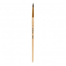 Кисть белка "Mr.Painter" SQR 301-04 круглая 5 шт короткая ручка №04