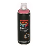 "MAKERSTREET"   Эмаль для граффити и декоративно-оформительских работ   MS400   400 мл 302 Розовый
