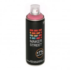 "MAKERSTREET"   Эмаль для граффити и декоративно-оформительских работ   MS400   400 мл 302 Розовый