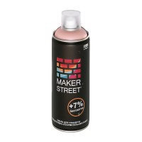 "MAKERSTREET"   Эмаль для граффити и декоративно-оформительских работ   MS400   400 мл 300 Розово-телесный