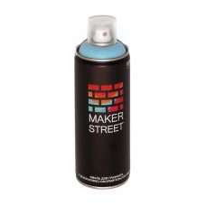 MAKERSTREET Эмаль для граффити и декоративно-оформительских работ MS400 400 мл 500 Голубой лед