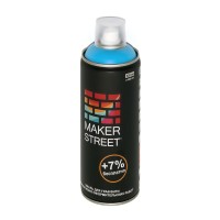 "MAKERSTREET"   Эмаль для граффити и декоративно-оформительских работ   MS400   400 мл 501 Небесно-голубой