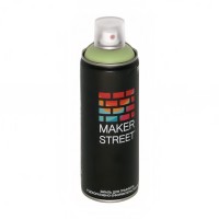 "MAKERSTREET"   Эмаль для граффити и декоративно-оформительских работ   MS400   400 мл 601 Фисташковый