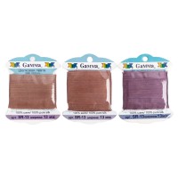 Gamma шелковая лента СЕТ3 - СР-13 (SET3 - SR-13) 13 мм 9.1 м 3 шт. №5 коричневый