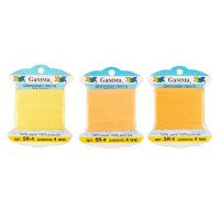 Gamma шелковая лента СЕТ3 - СР-4 (SET3 - SR-4) 4 мм 9.1 м 3 шт. №1 желтый