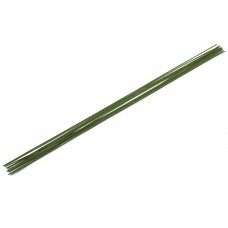 Blumentag FIW-1.2 Проволока флористическая в оплётке 1.2 мм сталь бумага 5 х 12 шт. 40 см №01 зеленый