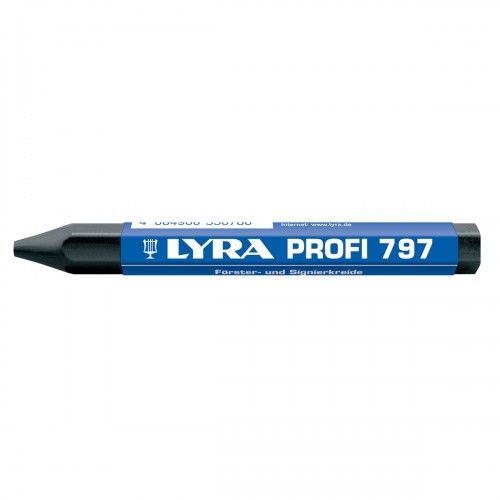 LYRA Мелок восковой маркировочный LUMBER 12 шт. L4870099 черный
