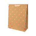 Stilerra CINM подарочный крафт-пакет 210 г/кв.м 24.5 х 31 х 10.5 см 12 шт. 07