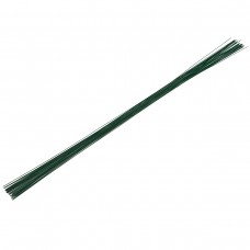 Blumentag IGW-0.55 Проволока флористическая лакированная 0.55 мм 5 х 30 шт. 40 см №01 зеленый