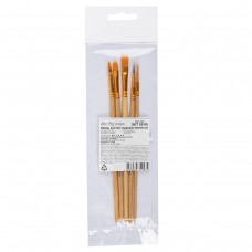 Набор кистей Mr.Painter ассорти SET 02-05 5 шт. короткая ручка № 1, 3, 4, 6, 8