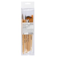 Набор кистей Mr.Painter ассорти SET 10-07 7 шт. короткая ручка № 4, 6, 7, 9, 10