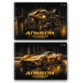 Альбом для акварели, 200 г/м2 A4 29.5 х 21 см 2 шт. на гребне 24 л. 02314 Форсаж на бумаге