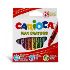 Carioca Набор восковых мелков 24 цв. 42366