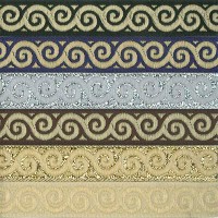 Лента жаккардовая 12 мм "Gamma" TRJ-01 10 м отделочная коричневый