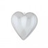 Love2art PLB-008 Заготовка для декорирования сердце пластик 10 х 9.8 х 5.6 см 5 шт прозрачный