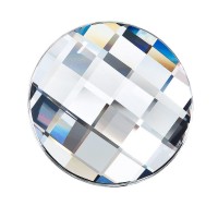 Страз неклеевой PRECIOSA 438-11-302 Crystal 10 мм стекло 24 шт в пакете белый (crystal)