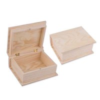 Заготовка для декорирования Mr. Carving PP-016 коробка дерево 18.5 х 15 х 8.5 см 2-й сорт .