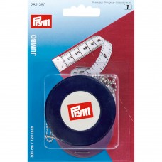 "PRYM" 282260 Рулетка Jumbo 300 см 1 шт в блистере шкала в см и дюймах