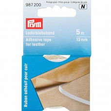 "PRYM"   987200   Лента клейкая для кожи   5 м  12 мм  в картонной упаковке прозрачная