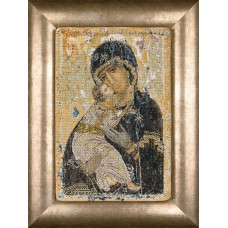 Набор для вышивания Thea Gouverneur 531А Владимирская икона Божией Матери 22 х 33.5 см