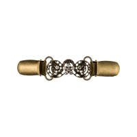 Пряжка GB 1625 Зажим для кардигана BLITZ 95 x 15 мм 1 шт. №24 под бронзу