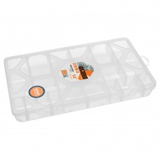 "Plastic Republic"   Органайзер Master 14"   BR3782СРСВИНЦ   пластик   35  x 20  x 4.5 см  серо-свинцовый