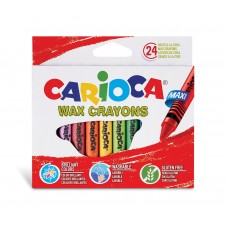 "Carioca" Набор восковых мелков Maxi 24 цв. 42390