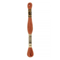 Нитки для вышивания DMC мулине №1 100\% хлопок 12 x 8 м №3859 св.св.коричневый