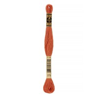 Нитки для вышивания DMC мулине №1 100\% хлопок 12 x 8 м №3778 кремовый