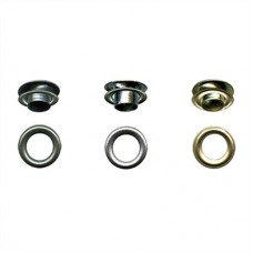 №05 Люверсы ФАСОВКА d 7 мм 5 x 10 шт под бронзу