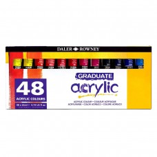 Краска акриловая Daler Rowney GRADUATE Набор 48 цв. х 22 мл D123900048