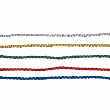 Шнур С3886Г17 3 мм набор витого шнура 2 м ассорти