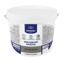 УНИКОЛЕР Краска для фасадов PFF-7C 7023 Серый бетон