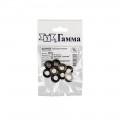 №02 Блочка ФАСОВКА d 4.5 мм 5 x 10 шт под никель