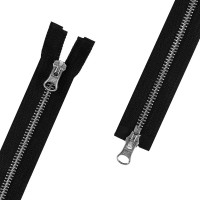 Молния Металл никель ZBM двухзамковая 110 см Тип 5 10 шт разъёмная 