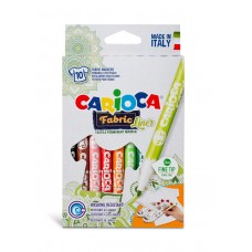 Carioca Фломастеры для ткани Fabric Liner 10 цв 42909