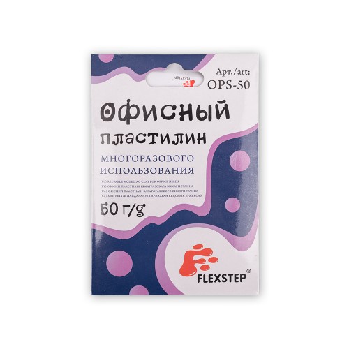 FLEXSTEP Офисный пластилин Многоразового использования OPS-50 50 г полоска