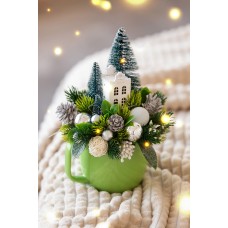 Blumentag DCHT-01 Декоративные мини-елочки 5 х 3 шт. 5, 10, 15 см 01