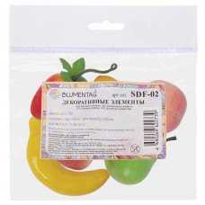 Blumentag SDF-02 Муляж в миниатюре Ассорти 6 х 6 шт. 3.8 х 8 см MIX 1