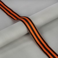 Gamma Георгиевская С3290Г17 24 мм 50 м оранжево-черный