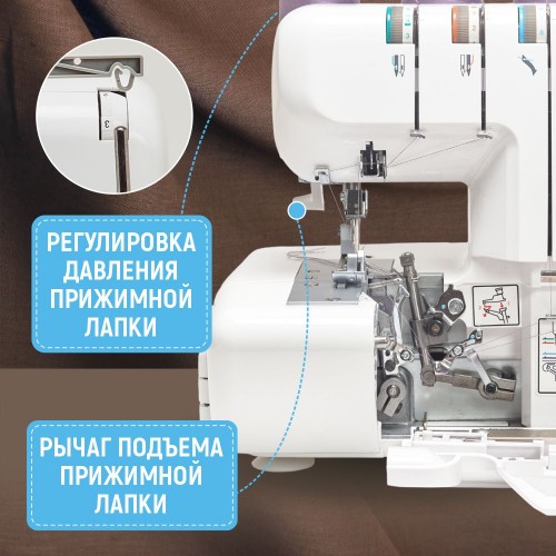 Оверлок JANETE 328 (White)