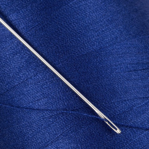 Швейные нитки (полиэстер) 40/2   "Nitka"  ( 201-300 )  4570 м №294 синий